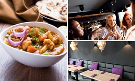Indisches Curry-Gericht nach Wahl + Beilage