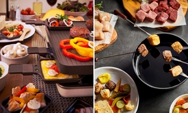 Fondue of gourmet a volonté