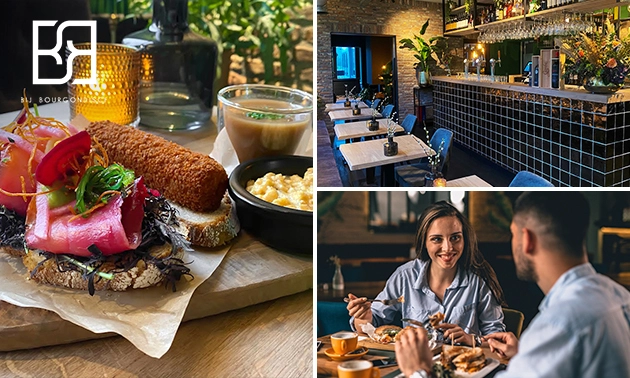 Luxe lunchproeverij bij Bij Bourgondisch