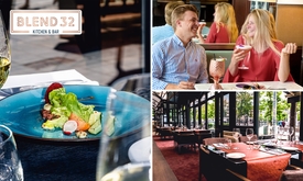 3-gangen keuzediner bij Blend 32 By Hilton Antwerp Old Town