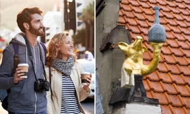 Interactieve stadswandeling + hapje en drankje (4 uur)