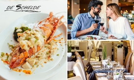 4-gangen kreeftdiner + amuse van de chef