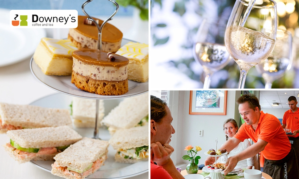 High tea of high wine bij Downey’s Coffee and Tea