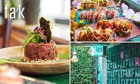 3 gerechtjes à la carte + 1 bijgerecht + dessert bij FAK Utrecht