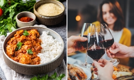 Indiaas 2-gangendiner of -lunch à la carte in hartje Brugge