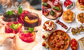 Spaanse borrelplank + sangria bij La Casita