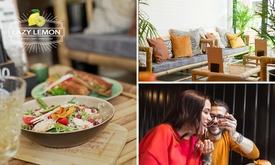 2- of 3-gangen shared dining bij Lazy Lemon