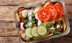 Kapsalon + frisdrank naar keuze