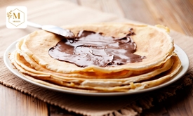 Pannenkoek + warme drank