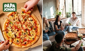 Pizza (25 keuzes) voor afhaal bij Papa John's