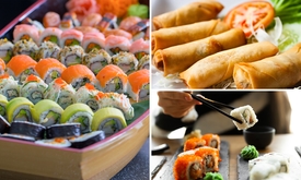 Sushiboot (54 stuks) + loempia's voor afhaal