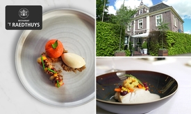 10-gangenmenu bij sterrenrestaurant 't Raedthuys