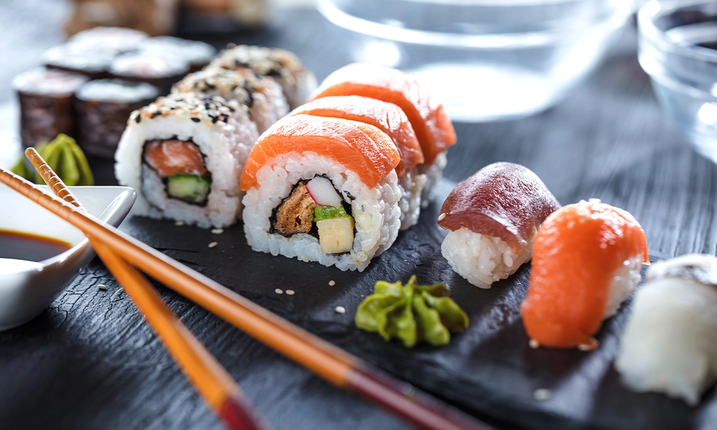 Sushibox (24, 26, 40 of 60 stuks) voor afhaal